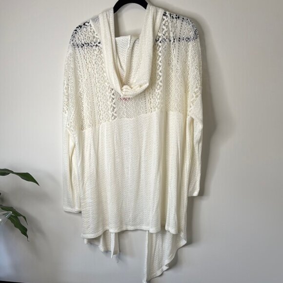 American Rag Cie Women White Lace Cardigan Plus Size 2X - Picture 8 of 11